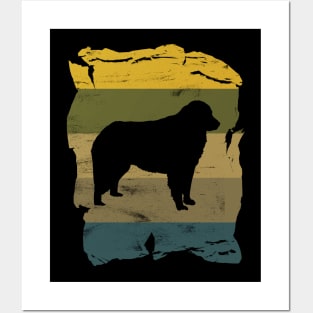 Kuvasz Distressed Vintage Retro Silhouette Posters and Art